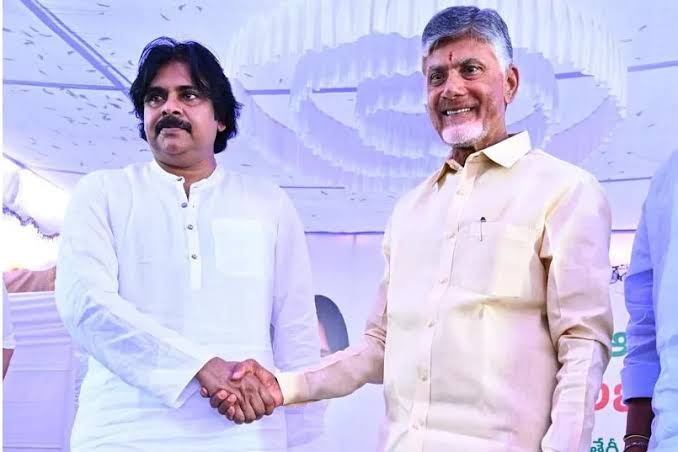 చంద్రబాబు, పవన్ భేటీ.. కూటమి సీట్ల సర్దుబాటుపై చర్చలు