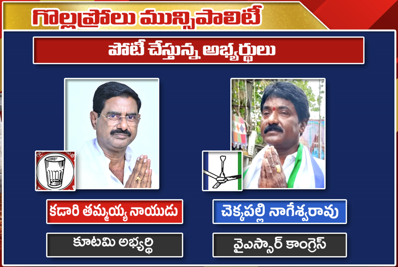 గొల్లప్రోలు మున్సిపల్ ఎన్నికలు: జనసేన తమ్మయ్య నాయుడు పోటీ | Gollaprolu Election