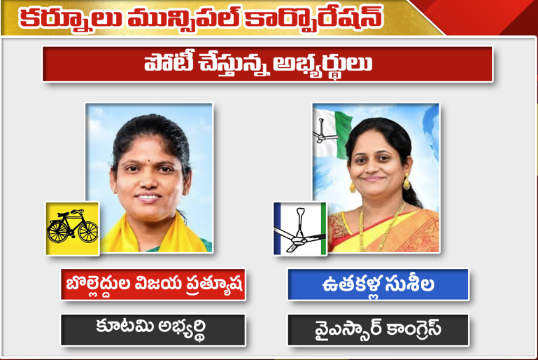 Kurnool Mayor Election 2026: విజయ ప్రత్యూష vs ఉతకళ్ల సుశీల