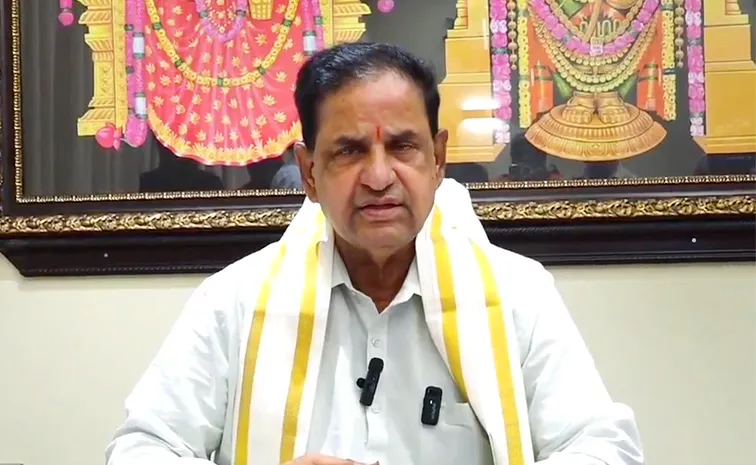 తిరుమలలో 150 రోజులకు నీటి నిల్వలు సరిపోతాయి: TTD చైర్మన్ బీఆర్ నాయుడు